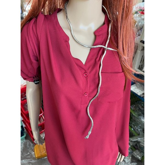 Silver snake necklace choker chunky big statement oversized large necklace cobra - Picture 5 of 8